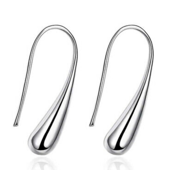 New Stamped 925 Sterling Silver Earrings - Picture 2 of 6